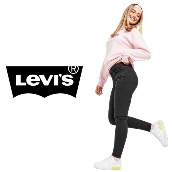 Levi's Black Skinny Jeans for Women - Picture 1 of 8